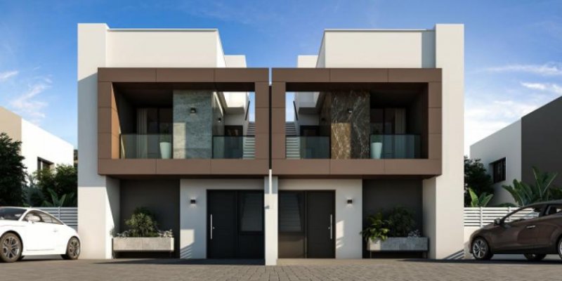Denia Moderne Doppelhaushälften mit 3 Schlafzimmern, 2 Bädern, Gäste-WC, Dachterrasse und Gemeinschaftspool Haus kaufen