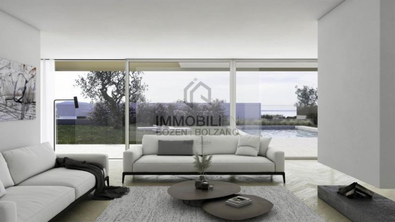 Moniga del Garda Villa Cipresso: Luxuriöse und neue Villa am Gardasee zu verkaufen Haus kaufen