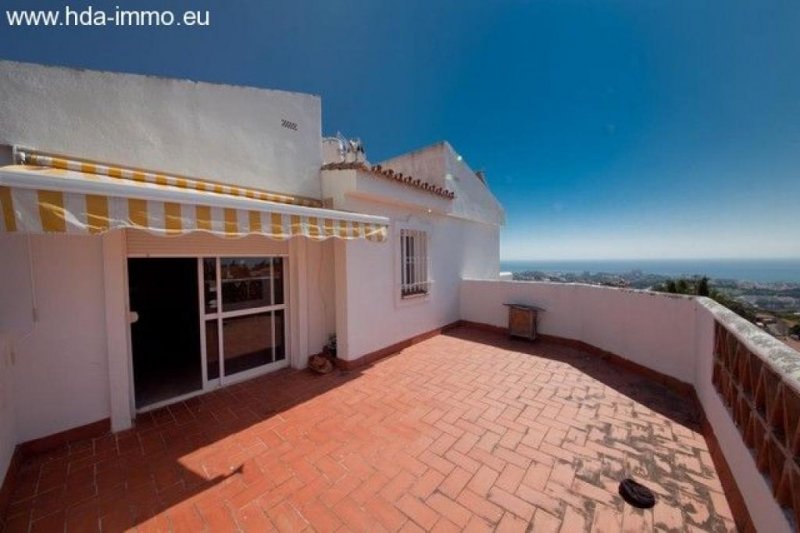 Benalmadena HDA-immo.eu:3 Schlafzimmer Stadthaus in Benalmadena Pueblo mit Meerblick Haus kaufen