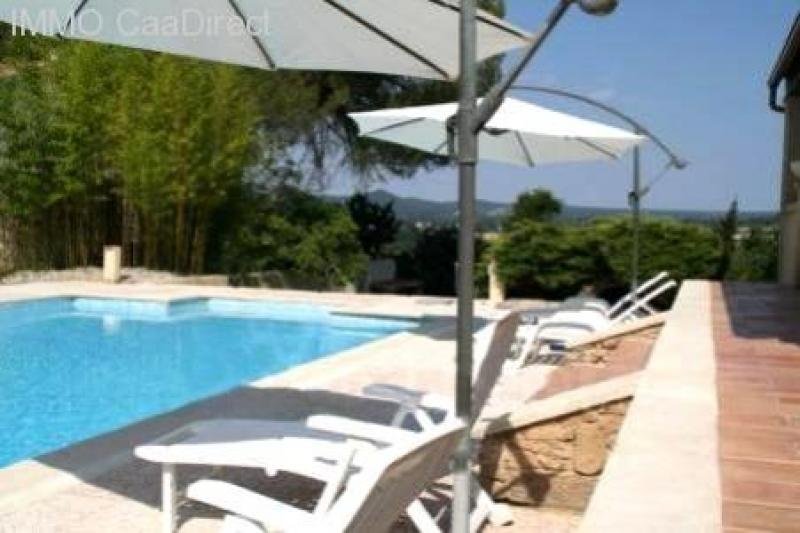 Nîmes Charmante, so schöne Villa mit viel Umschwung - Swimming Pool - Thermische Solarheizung und ein separates Büro Haus kaufen