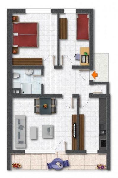 Willich Wohnungen mit Balkon, 3 Zimmer, teilweise mit Kfz-Stellplatz, zentrumsnah *provisionsfrei Wohnung kaufen