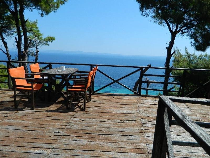 Chalkidike Afytos Luxus Villa mit super Blick aufs Meer in Chalkidike Afytos Haus kaufen