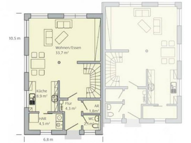 Abstatt Energiesparende Doppelhaushälfte mit 4,5 Zi, 110 m² WP+ Fussbodenheizung KfW 70 in Abstatt Haus kaufen
