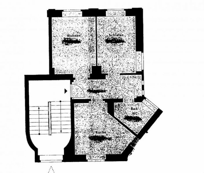Dresden Neu renovierte 2 Zimmerwohnung im Erdgeschoss mit Wannenbad in Dresden Wohnung mieten