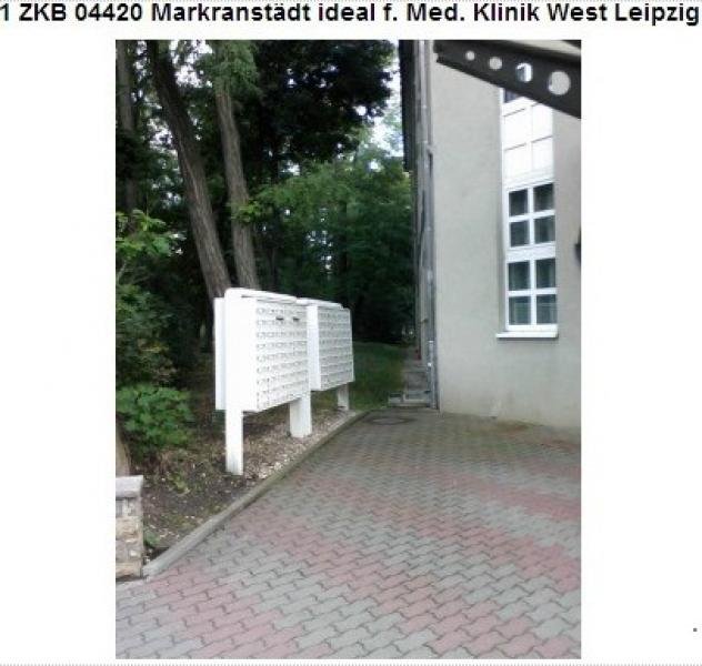 Markranstädt 1 Raum Whg Leipzig Markranstädt EBK/Tiefgarage Wohnung mieten