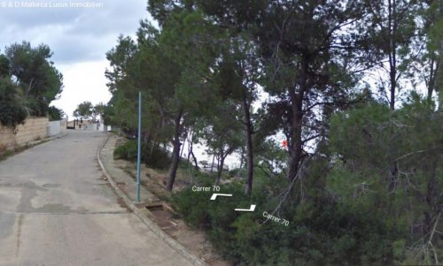 Port dAndratx Wohnungen 2 Baugrundstücke mit Projekt und Lizenz mit Meerblick in Cala Moragues, Port Andratx Grundstück kaufen