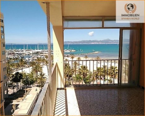 Llucmajor / s'Arenal Mietwohnungen Geräumige Wohnung mit zwei Terrassen und einem Meerblick in El Arenal-Palma de Mallorca!! Wohnung kaufen