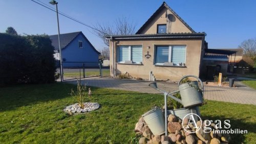 Großderschau Immobilien Provisionsfrei: Saniertes Einfamilienhaus mit Doppelcarport und schönem Garten in Manker Haus kaufen