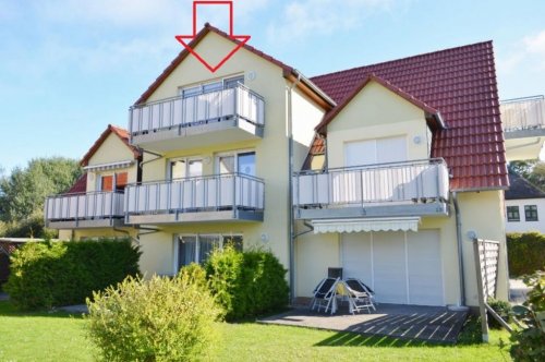 Zingst Immobilien Achtung!!! neuwertige DG Wohnung (Südwestbalkon), ca. 370m bis zum Ostseestrand von Zingst gelegen! Wohnung kaufen