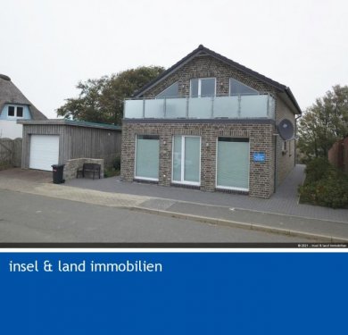 Nordstrand Immo Neues Ferienhaus mit 2 Wohnungen in Nordseenähe, ca. 300 m, Gewerbeobjekt Haus kaufen