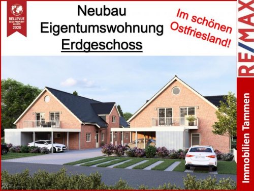 Westoverledingen * NEUBAU * Erdgeschoss * Zentrale Lage in Westoverledingen * Neuster Standard * Carportstellplatz * Wohnung kaufen