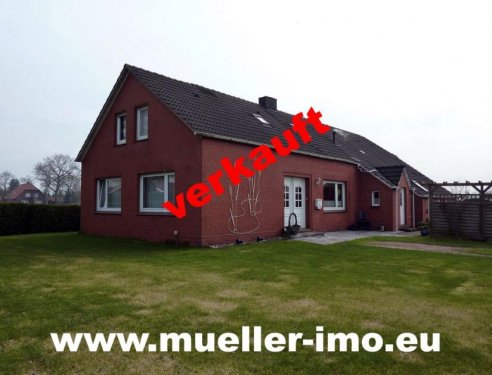 Westoverledingen Haus Top Angebot: Resthof, in Westoverledingen, mit mehr als 4 ha Land am Haus. M1804 Haus kaufen
