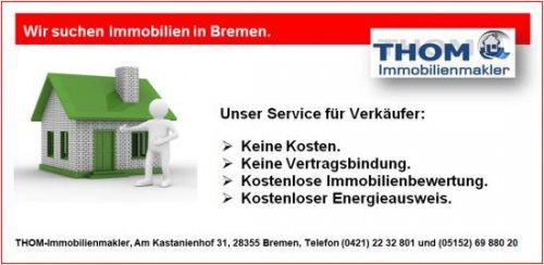 Bremen Haus Nachfrage vorhanden für: Reihenhaus in Obervieland. Haus kaufen