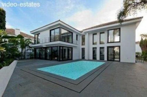 Marbella Wohnungen Brandneue Villa in Los Monteros Strand Haus kaufen