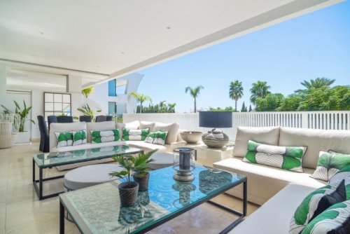 Marbella Immobilien Ein Paradies! Duplex-Wohnung in Luxuswohnresidenz an Marbellas Goldener Meile Wohnung kaufen