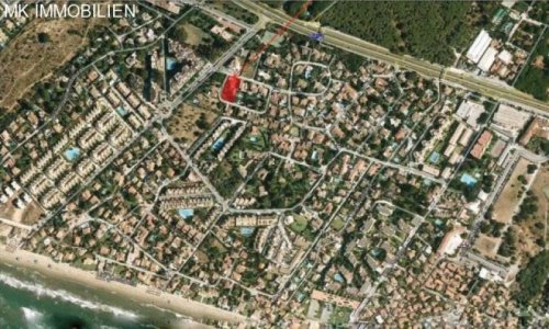 MARBELLA Wohnungen Grundstück in Strandnähe in der Urbanization Costabella mit Projekt Grundstück kaufen