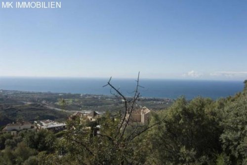 MARBELLA Immobilien Grundstück mit Meerblick in der Urbanization Los Monteros Alto Grundstück kaufen