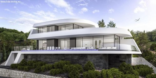 Marbella Wohnungen HDA-immo.eu: futuristische Raumschiff-Luxus-Villa (ohne Grundstück) Haus kaufen