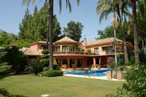 Marbella Inserate von Häusern Luxus Villa in Toplage Haus kaufen