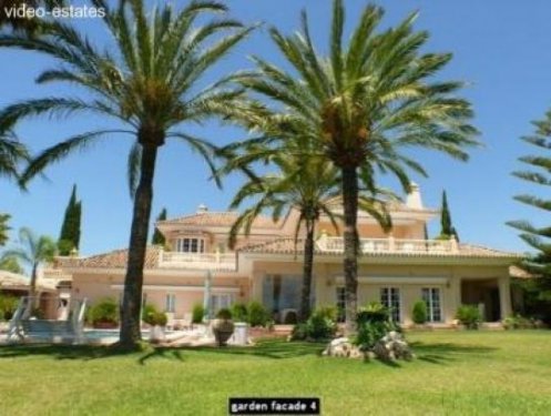 Marbella Mietwohnungen Villa mit Gästehaus Haus kaufen