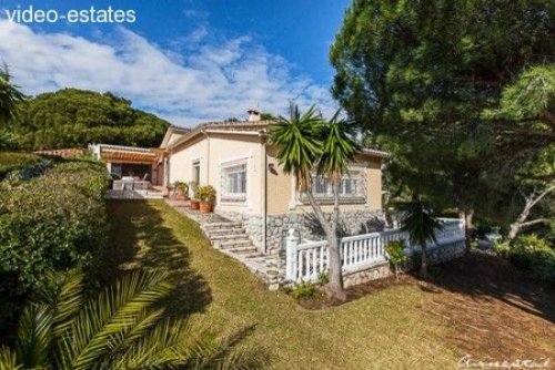 Benalmadena Costa Immobilien Villa mit Meerblick , 200 Meter vom Strand, Haus kaufen