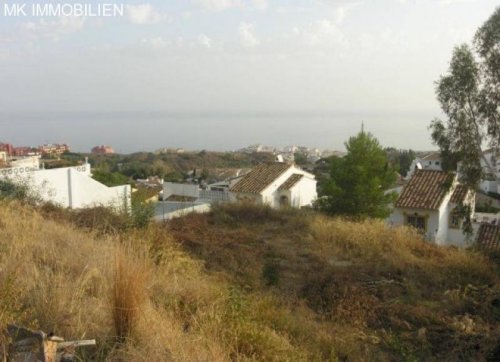 BENALMADENA Immobilien Grundstück mit Meerblick in der Urbanization La Capellania Grundstück kaufen