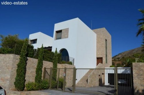 Mijas Immobilien Villa in deutscher Bauqualität mit Panorama Meerblick Haus kaufen