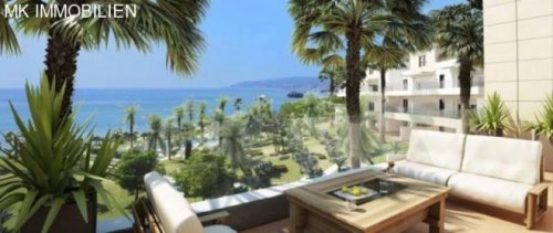ESTEPONA Immobilien Luxus Appartements direkt am Strand mit Panorama Meerblick Wohnung kaufen