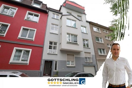 Essen Günstige Wohnungen Lichtdurchflutete DG-Wohnung mit Balkon. Loggia und Einzelgarage in ruhiger Lage Wohnung kaufen