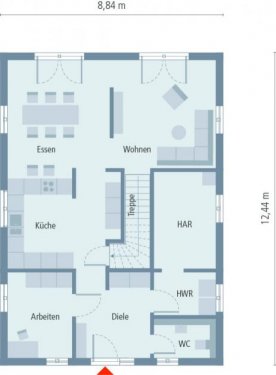 Ahaus Immobilienportal Durchdachtes Wohnkonzept auf knapp 178 m² unser Design 29 Haus kaufen