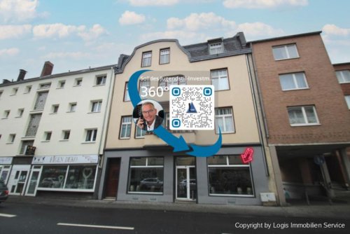 Köln Gewerbe Immobilien Solides Jugendstil-Investment - gute Frequenzlage in Porz - charmantes Ladenlokal in 4-Parteienhaus Gewerbe kaufen