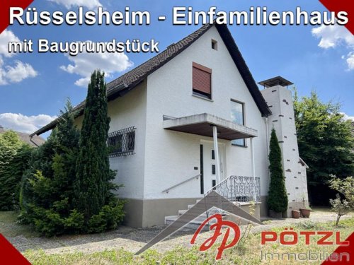 Rüsselsheim Immo Einfamilienhaus mit großem Baugrundstück ca.1.100 m² Rüsselsheimer Bestlage. Haus kaufen