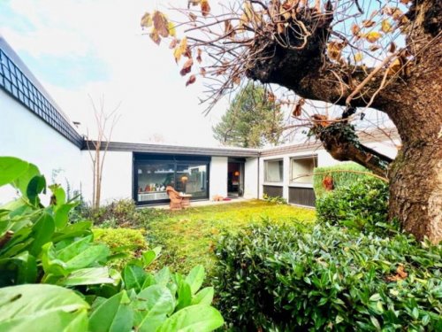 Mannheim Immobilienportal ObjNr:19465 - Großzügiger Reihenend-Bungalow in L-Form mit Garage und sonnigem Garten in MA-Vogelstang Haus kaufen