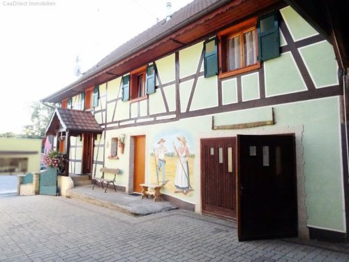 Oberdorf Immobilien Renoviertes Fachwerkhaus mit Potenzial im Elsass - 25 km von Basel u. Weil Haus kaufen