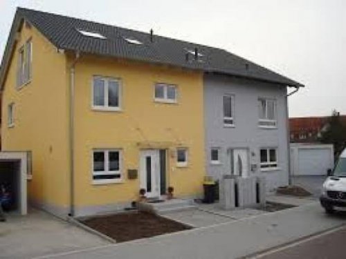Steinheim an der Murr Immo Energiesparende Doppelhaushälfte mit 4,5 Zimmer, 110 m² WP und Fussbodenheizung KfW 70 in Steinheim Haus kaufen