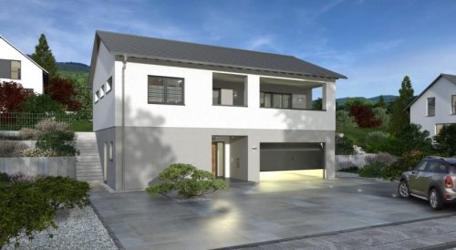Schorndorf (Rems-Murr-Kreis) Häuser unser geniales OKAL Designhaus im "Wein"Berg" in Schorndorf projektiert Haus kaufen