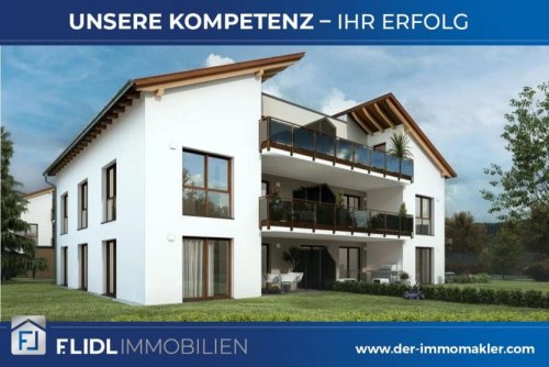 Fürstenzell Immobilienportal 3 Zimmer EG mit Garten - Fürstenzell - Neubau Haus C Wohnung kaufen