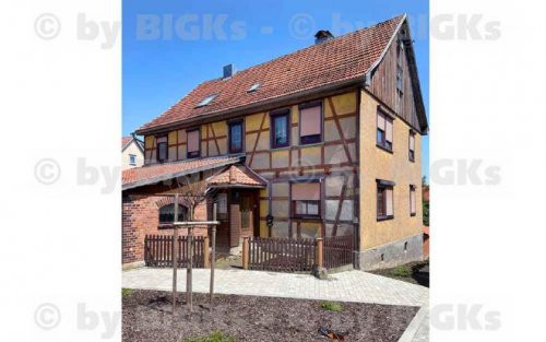 Kühndorf Suche Immobilie BIGKs: Kühndorf: Ein- Zweifamilienhaus mit 12 Zimmern,sep.Küche, Garten (-;) Gewerbe kaufen