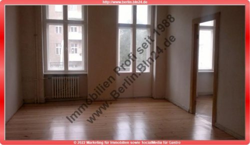 Berlin 4-Zimmer Wohnung Saniert - 2er WG geeignet -- Mietwohnung Wohnung mieten