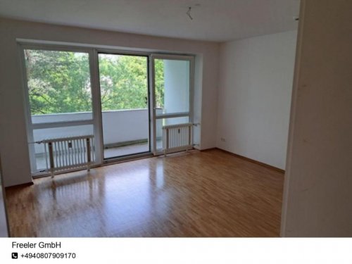 Hamburg Wohnungen im Erdgeschoss Freundliche 2-Zimmer-Wohnung mit Einbauküche und Balkon in Horn Wohnung mieten