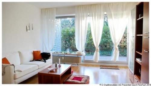 Düsseldorf Wohnungen im Erdgeschoss Schöner Wohnen in Düsseltal *möbliert (Garten, Schwimmbad) Wohnung mieten