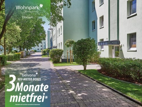 Dorsten belvona Wohnpark Himmelsberg: 4 Zimmer belvona Luxuswohnung in Ahorn.
3 Monate mietfrei! Wohnung mieten