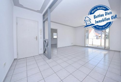 Eppertshausen Etagenwohnung DIETZ: Renovierte 2 Zimmerwohnung mit Einbauküche, Keller und Balkon! Wohnung mieten