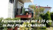 Nea Plagia Chalkidiki Ferienwohnung mit 135 qm Baujahr 1991 Komplet renoviert 2015 in Chalkidike Nea Plagia Wohnung kaufen