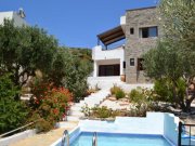 Plaka, Elounda, Lasithi, Kreta 3-Schlafzimmer-Villa mit Pool. Atemberaubende Aussicht auf die Bucht Haus kaufen