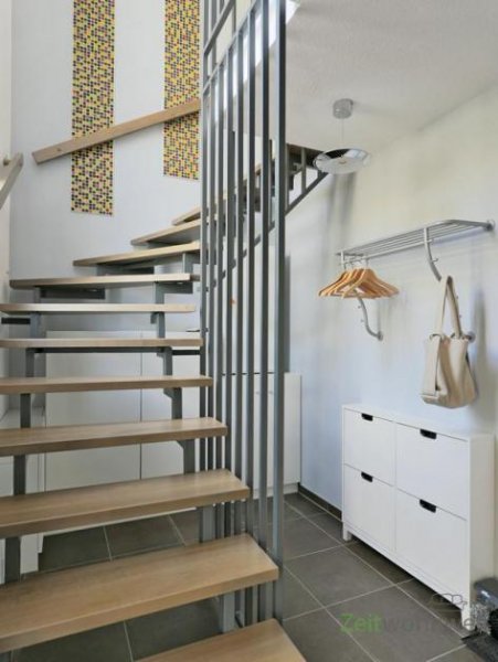 Halle (Saale) (EF1084_M) Halle: Lutherplatz, neues möbliertes Wohnhaus mit Garten, Dachterrasse und Garage Haus