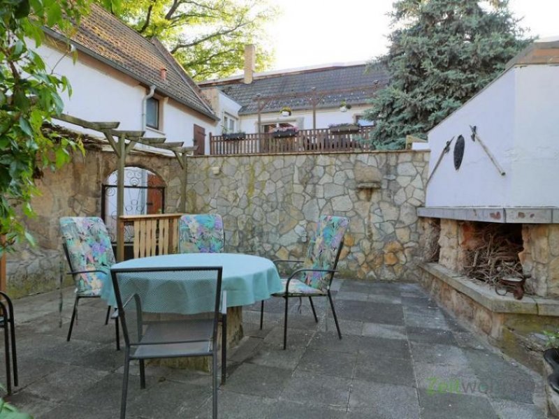 Gröst (EF1149_M) Halle: Gröst, möbliertes Wohnhaus mit Hof und Terrasse südlich von Halle im Saalekreis, Service inkl Haus