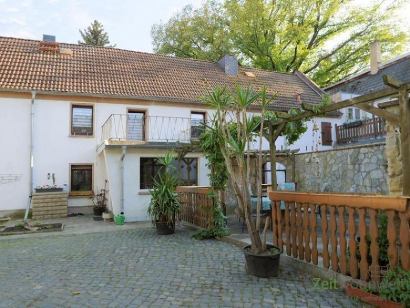 Gröst (EF1149_M) Halle: Gröst, möbliertes Wohnhaus mit Hof und Terrasse südlich von Halle im Saalekreis, Service inkl Haus