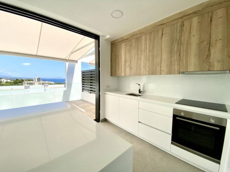 Cala Vinyas Luxus-Reihenhaus mit Meerblick auf Mallorca in Cala Vinyas zur Langzeitmiete! Haus 