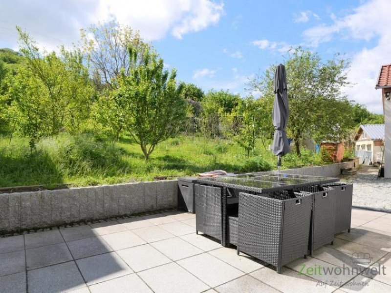 Poxdorf (EF1387_M) Jena: Bürgel, möbliertes Wohnhaus mit Balkon und Terrasse im OT Poxdorf, Grundreinigung inklusive Haus 